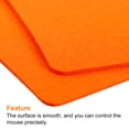 thumbnail image 4 of Unique Bargains 24x12' Desk Mat Protector, Dual Side Soft Smooth Mouse Pad Writing Mat, Orange, 4 of 6