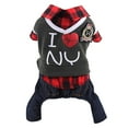 thumbnail image 2 of kladzum Dog Clothes Hot Fashion Pet Dog Cloth Dog Winter Cloth Pet vests Dog Coats Warm Dog Coat Dogs Costume Jacket on Clearance, 2 of 2