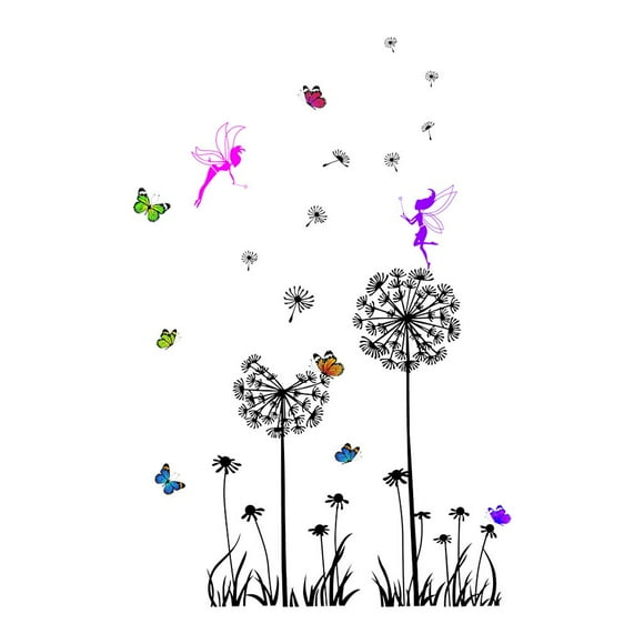 Japceit Stickers Elfes Décoration Murale PVC Amovible
