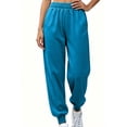 thumbnail image 4 of Maean Sweatpants for Womens Jogger Sweat Pant Elastic Waist Running Lounge Pant Workout Athletic with Pockets, 4 of 7