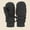 Black, variant on Snow Gloves for Boys Thermal Warm Lined Kids Waterproof Gloves Outdoor Ski Gloves for Ages 4-8 Years Boys Girls