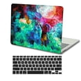 thumbnail image 4 of KSK KAISHEK Hard Shell Case Compatible with Old MacBook Air 13" with No Touch No USB-C + Black Keyboard Cover Model: A1369 A1466( Colorful B 78), 4 of 5