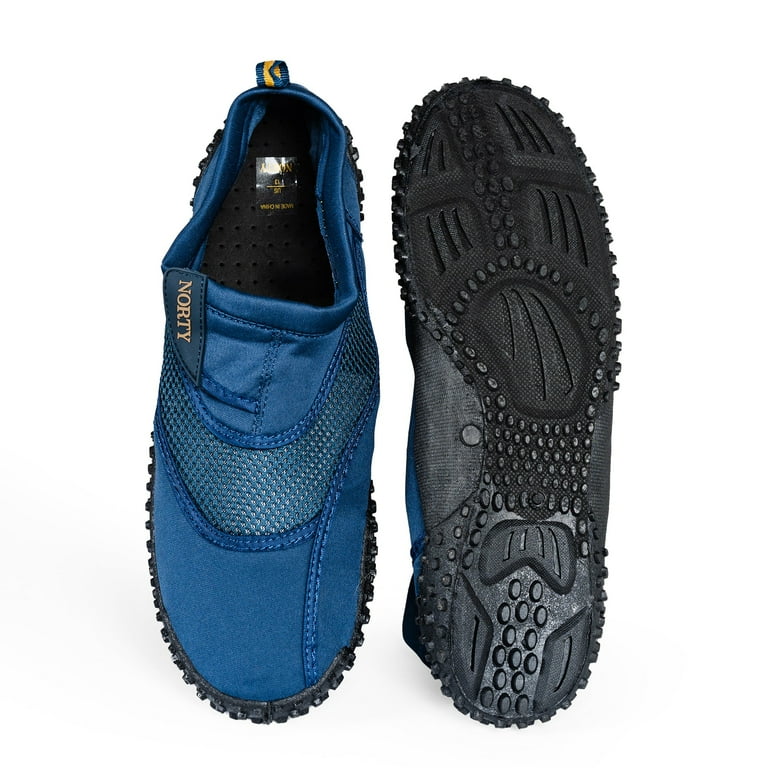 Aqua Shoes Big And Tall Shoes Size 15 NORTY Mens Aqua Slip-On Mesh