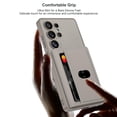 thumbnail image 3 of Case For Samsung Galaxy S25 Ultra, Detachable Wallet Electroplated Shell Wireless Charging Leather Case Card Holder Kickstand Cover, 3 of 8