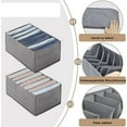 thumbnail image 4 of Pack of 6 drawer organization system wardrobe cupboard organiser, 4 of 5