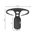 thumbnail image 2 of Dispositivo de corrección de postura inteligente de 2 uds., enderezamiento para adultos y niños Negro Negro Yuyangstore Corrector de postura inteligente, 2 of 2