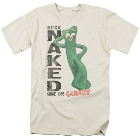 Gumby/Buck Naked S/S Adult 18/1 Cream Gmb110