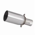 thumbnail image 1 of Motorcycle Modification Exhaust Pipe Exhaust Middle Section 28-45mm Adapter 51mm Exhaust Section non-destructive Install, 1 of 7