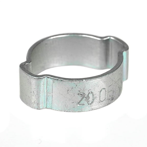 Midland Metal 9/16" Two Ear Hose Clamp for OEM Applications Carbon Steel 1010019