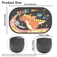 thumbnail image 7 of Garronmavis Space Dinosaur 2 Pack Window Shade for Baby in Car Window Shades for Side Window Automotive Interior Sun Protection Glare and UV Rays Protection Car Window Shades, 7 of 7