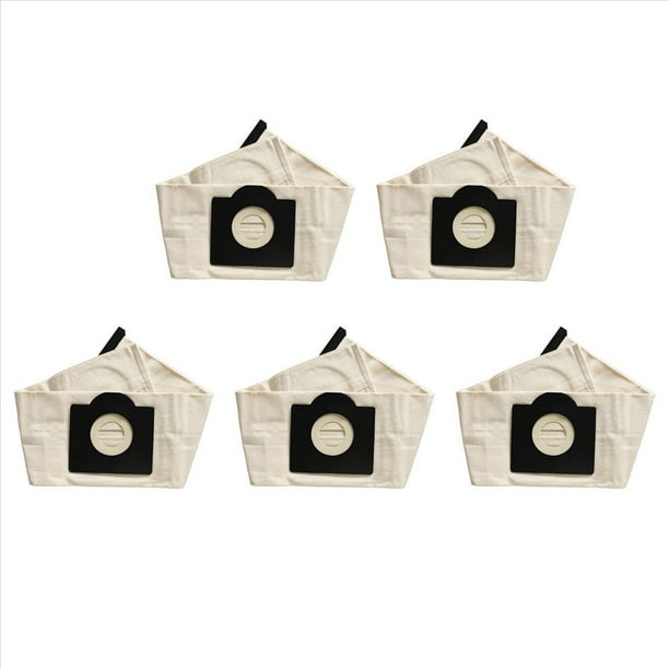 5X Bolsas de Filtro Lavables para WD3 Premiu Bolsa de Aspiradora VacíO Pieza