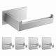 thumbnail image 1 of Paper Holder,No Drilling,Self-Adhesive Toilet Paper Holder,Metal ToiletRoll Holder Towel Hooks for Kitchen B, 1 of 5