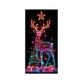 thumbnail image 7 of Fluorescent Christmas Door Cover for Front Doors,Multiple Neon Santa Lights Doors Banners,Glow in the Dark Christmas Door Cover for Outdoor Indoor Holiday Decoration, 7 of 7
