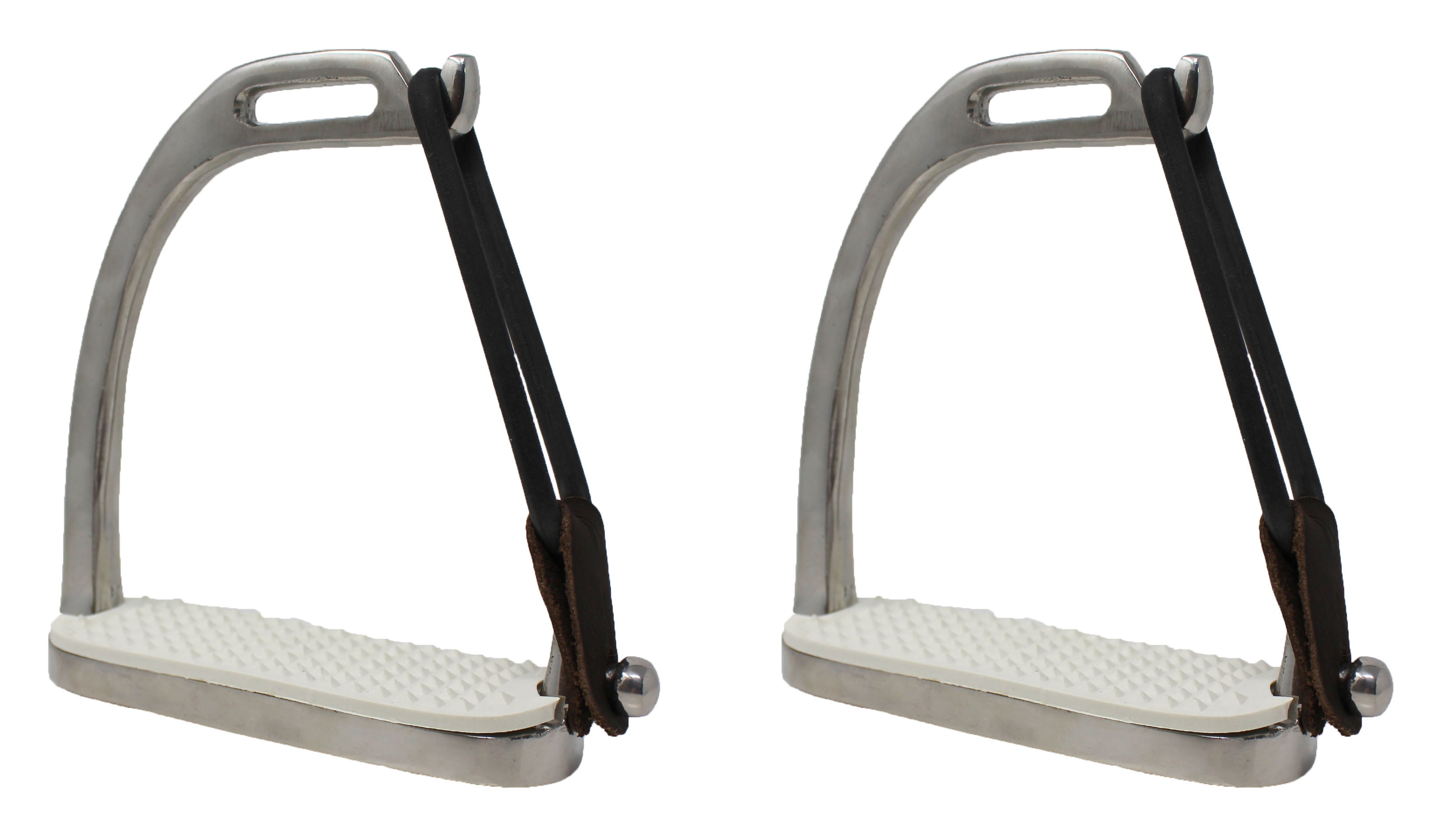 ADULT OR CHILDRENS ENGLISH SADDLE SAFETY STIRRUPS BREAKAWAY PEACOCK IRONS 4 3/4" 