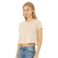 thumbnail image 2 of BELLA + CANVAS Women’s Flowy Cropped Tee, 2 of 3