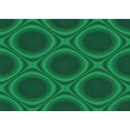 thumbnail image 1 of Ahgly Company Machine Washable Indoor Rectangle Transitional Deep Emerald Green Area Rugs, 2' x 3', 1 of 1