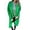 Green, variant on ZANKLEY Women's autumn and winter lapel long-sleeved casual woolen coat
