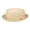 Khaki, variant on Men's Everyday Cotton All Season Porkpie Boater Derby Fedora Sun Hat