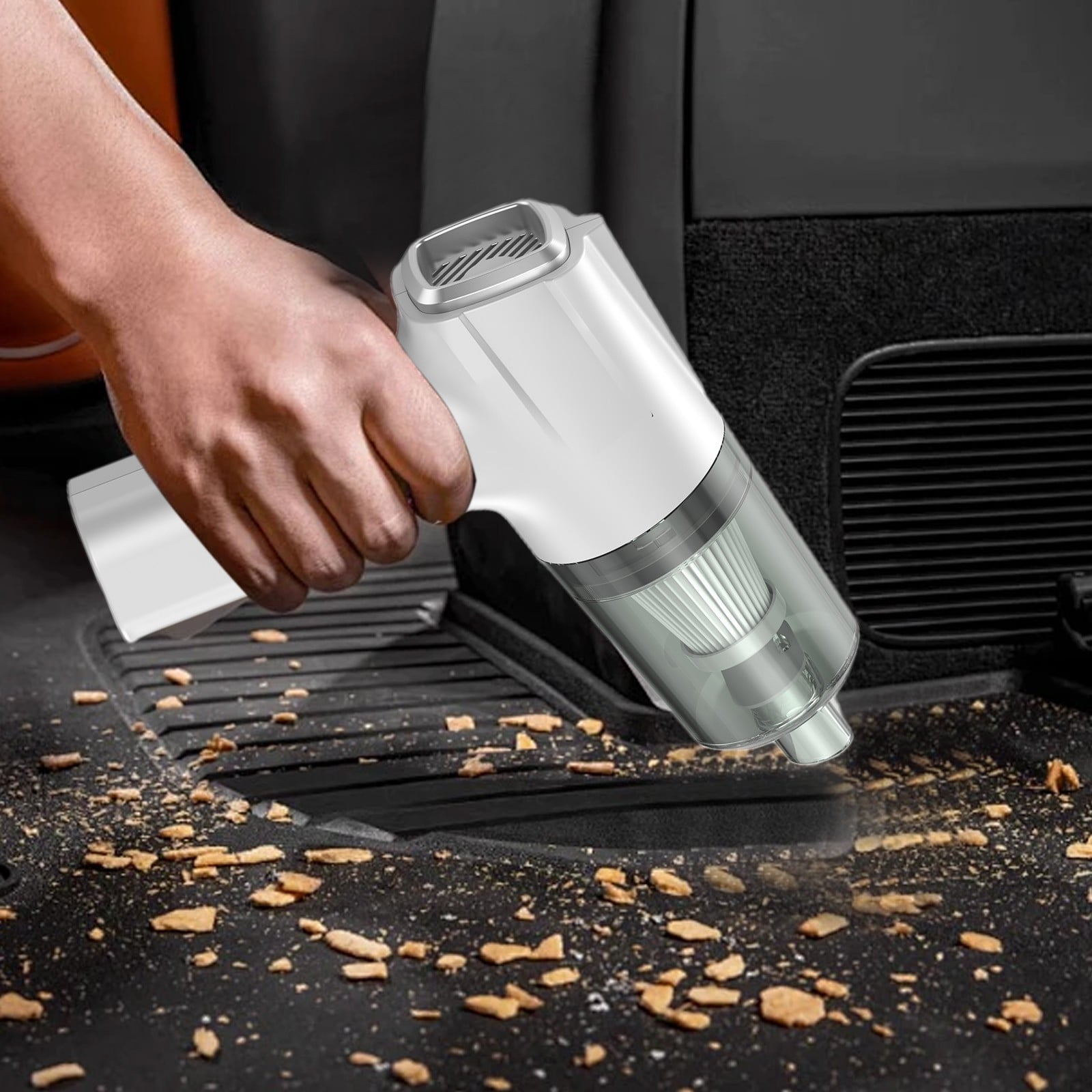 Fuebueo Duck Vacuum Cleaner, All-in-one, Lightweight with Powerful Suction, Large Dust Cup Vacuum, Carpet Hard Floors Car,Washable Filter,Gift for Women Grandmom