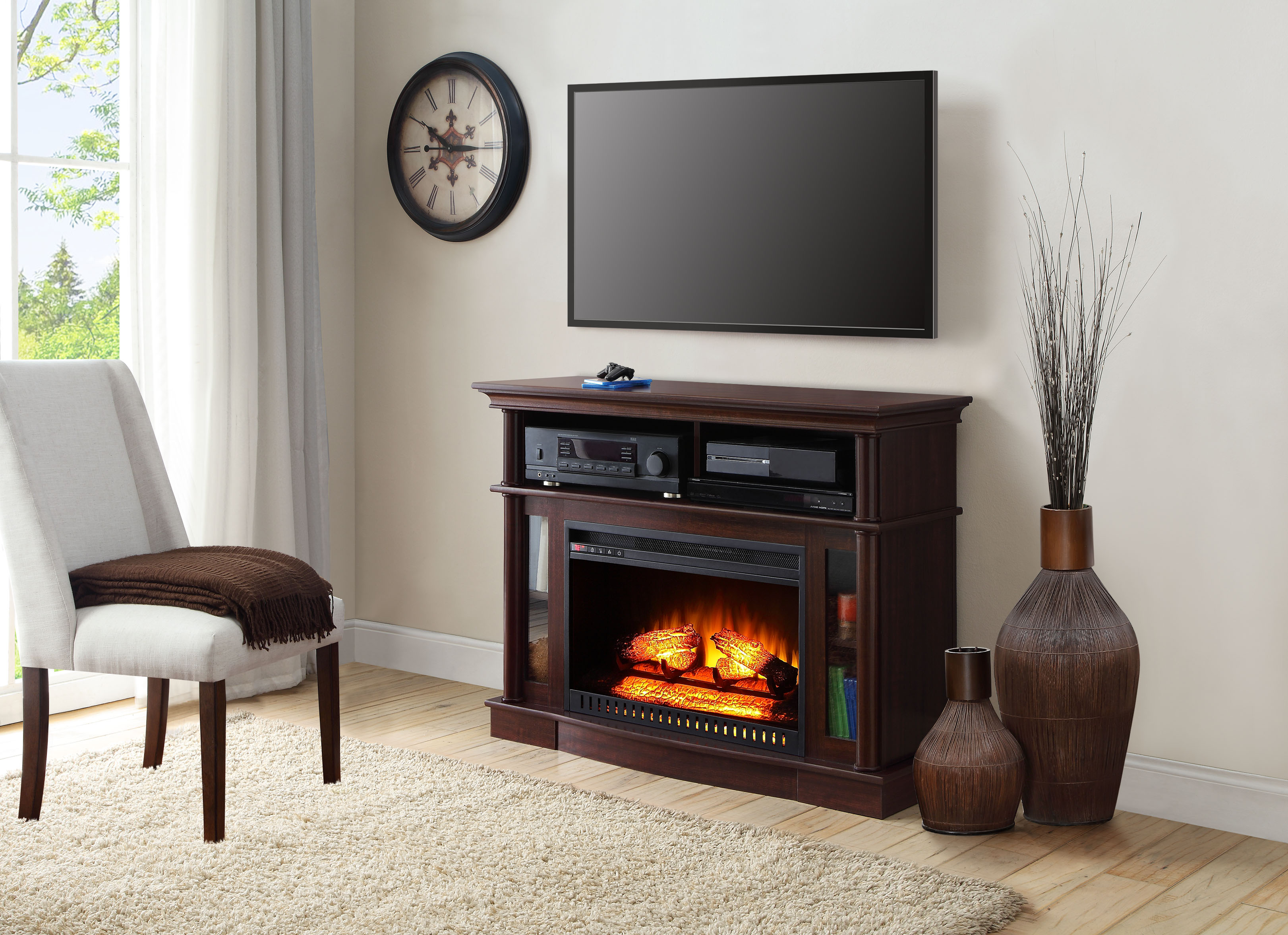 Better Homes & Gardens Ashwood Road Media Fireplace for TVs up to 45" - image 2 of 13