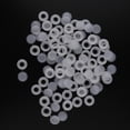 thumbnail image 4 of Hinged Cover Screw Caps Fold Over To suitable size 6g or 8g 100Pcs Screws Set White, 4 of 8