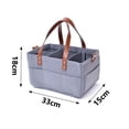 thumbnail image 3 of Diceymbol 2025 New Foldable Storage Bag Portable, Lightweight, and Multi-Functional Organizer for Diapering, Travel, and Everyday Use Unique Desgin, 3 of 8