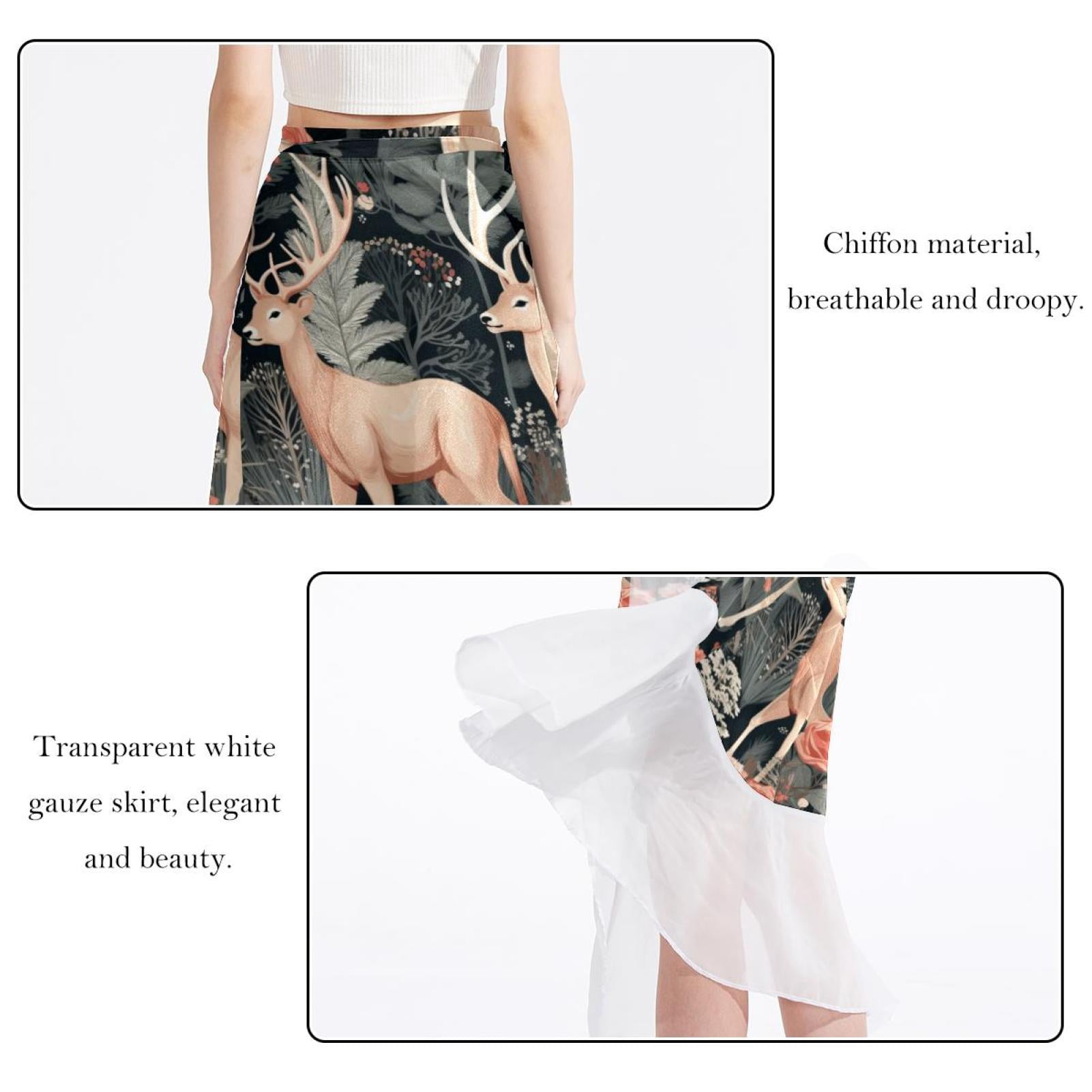 Elk Chic Chiffon Beach Dresses: Stylish Summer Dress for Women