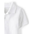 thumbnail image 3 of The Children's Place Baby Toddler Boys Uniform Short Sleeve Polo, Sizes 6M-5T, 3 of 3