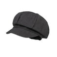 thumbnail image 3 of yotijay Women Newsboy Cap Casual Fashion Comfortable Denim for ing Hiking Black, 3 of 9