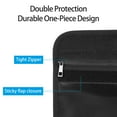 thumbnail image 6 of CUITING Bisofice Fireproof Document Bag Zipper Closure Cash Safe Storage Waterproof Pouch with Sticky Strip for Certificates Money Cards Passport Jewelry Valuables Home Office Travel Use, 6 of 9