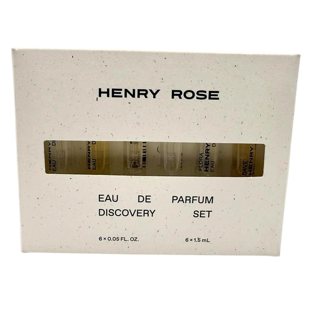 Perfume Henry Rose Eau de Parfum Discovery Set, 6 unidades, 1,5 ml