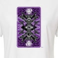 thumbnail image 3 of The Haunted Mansion - Haunted Mansion Tarot Card - Juniors Cropped Cotton Blend T-Shirt, 3 of 5