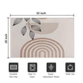 thumbnail image 5 of Brown Boho Geometric and Plant Pattern Door Rugs,Washable Non Slip Door Mats Indoor,Decorative Door Mats,Entry Mat Indoor for Entrance,Bedroom,Kitchen,Bathroom,20"x32", 5 of 6