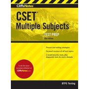 Test Prep Cliffsnotes CSET Multiple Subjects: 4th Edition (Revised), (Paperback)