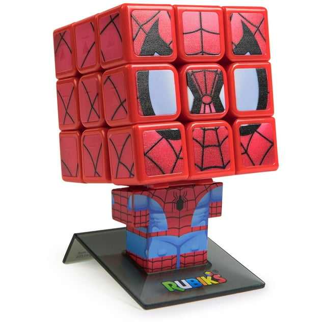 Juguete coleccionable Rubik's Cube Spider-Man Cuber para más de 7 años