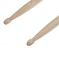 thumbnail image 3 of Baqueta Par de baquetas madera de arce de 5A palillo de tambor Set profesional ligero TOMSHOO Baqueta, 3 of 6