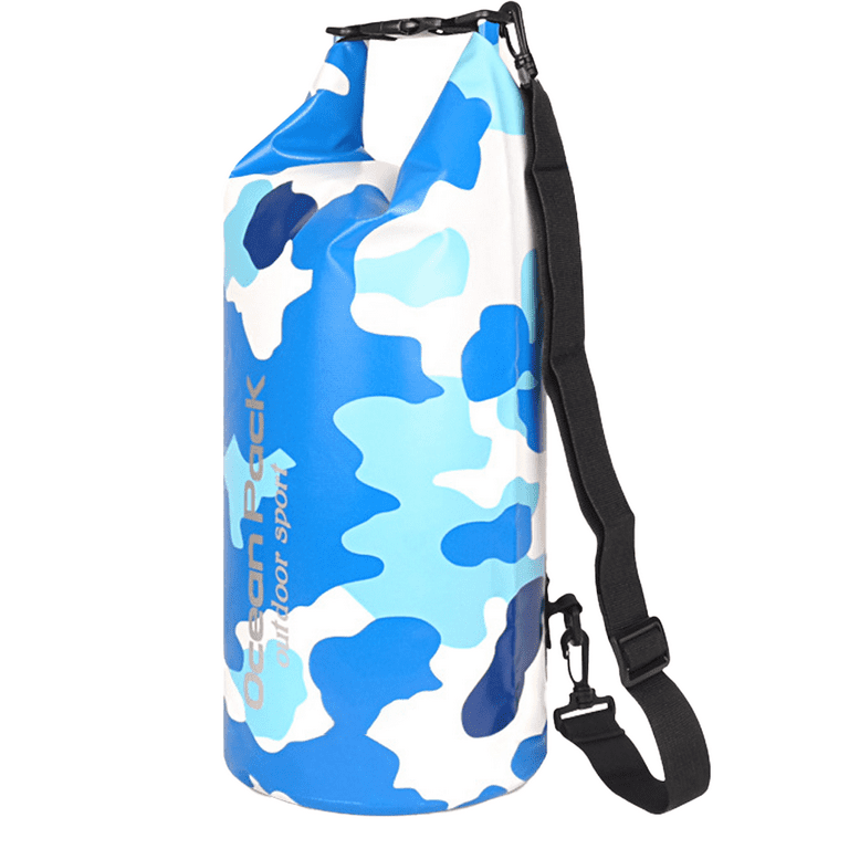 Waterproof Dry Bag Backpack with Adjustable Straps - Floating Storage Bag  Keeps Items Dry for Kayaking Fishing Boating, Surfing Hiking Camping