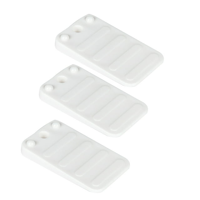 Ounissouiy 1 Juego de almohadillas horizontales Ligero Nuevo estilo Diseño único Apariencia exquisita Fácil de usar Cuñas de plástico Almacenamiento y organización del hogar