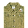 thumbnail image 3 of Peanuts Baby and Toddler Girls' Graphic Denim Jacket, Sizes 12M-5T, 3 of 12