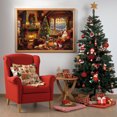 thumbnail image 5 of Hwkond Christmas Calendar Advent Christmas Countdown Calendar 24 Day Countdown Surprise 1000pcs Puzzle, 5 of 7