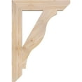 thumbnail image 3 of Ekena Millwork 3 1/2"W x 20"D x 28"H Funston Slat Smooth Bracket, Douglas Fir, 3 of 4