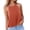 Orange, variant on Summer Halter Crop Tank Tops for Women Open Back Sleeveless Tee Shirts Y2k Going out Tops Beach Camisole