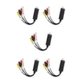 thumbnail image 1 of ZLight DVD VHS DVR Converter Video / Audio to Computer USB Adapter For Win10 8.8 * 2.8 * 1.8cm 5Set, 1 of 6