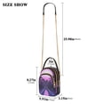 thumbnail image 2 of FORMRS Crossbody Bag for Women Quilted Travel Shoulder Cell Phone Purse with Chain Strap Handbag, Pink Road, 2 of 7