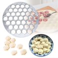 thumbnail image 1 of Russian Dumpling Mold 37 Holes 1.1' Pelmeni Maker, Aluminum Alloy Ravioli Dumpling Maker Press, 1 of 5