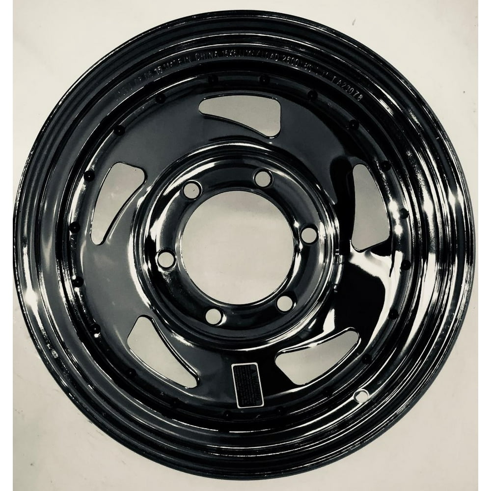Trailer Rim Wheel JG 15X6 Directional Chrome 4.27 Center Bore 6 Lug