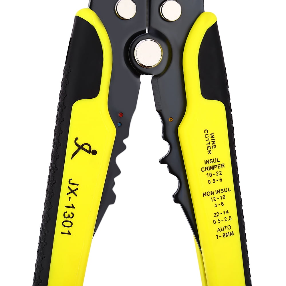 Multi-Functional Ratchet Wheel Crimping Press Pliers Wire Stripper Cutter Tool