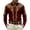 Wine@GC@, variant on CONZONE Mens Western Cowboy Buttons Down Shirts Long Sleeve Shirts for Men Trendy Graphic Lapel Soft Lightweight Tops