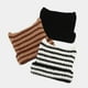 thumbnail image 3 of Gorro de punto a rayas para mujer y niña, ropa de calle de japoneses nuevos, Harajuku, pequeño Diablo, otoño e invierno, gorro de orejas de gato, 3 of 4