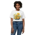 thumbnail image 3 of Floral T-Shirt, Vintage Flowers Tee, Floral Tees, Floral Art Design Shirt, Tee Shirt with Floral Art 18, 3 of 38